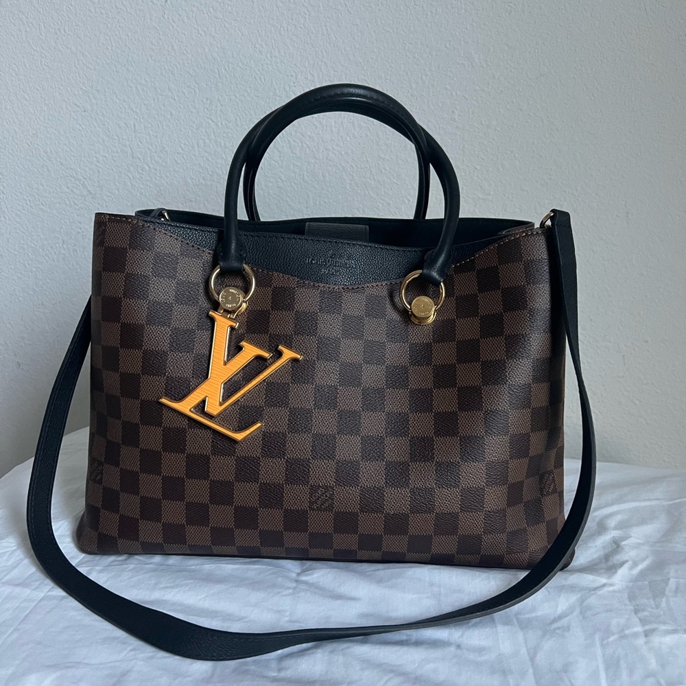 Louis Vuitton Riverside Damier Ebene Black